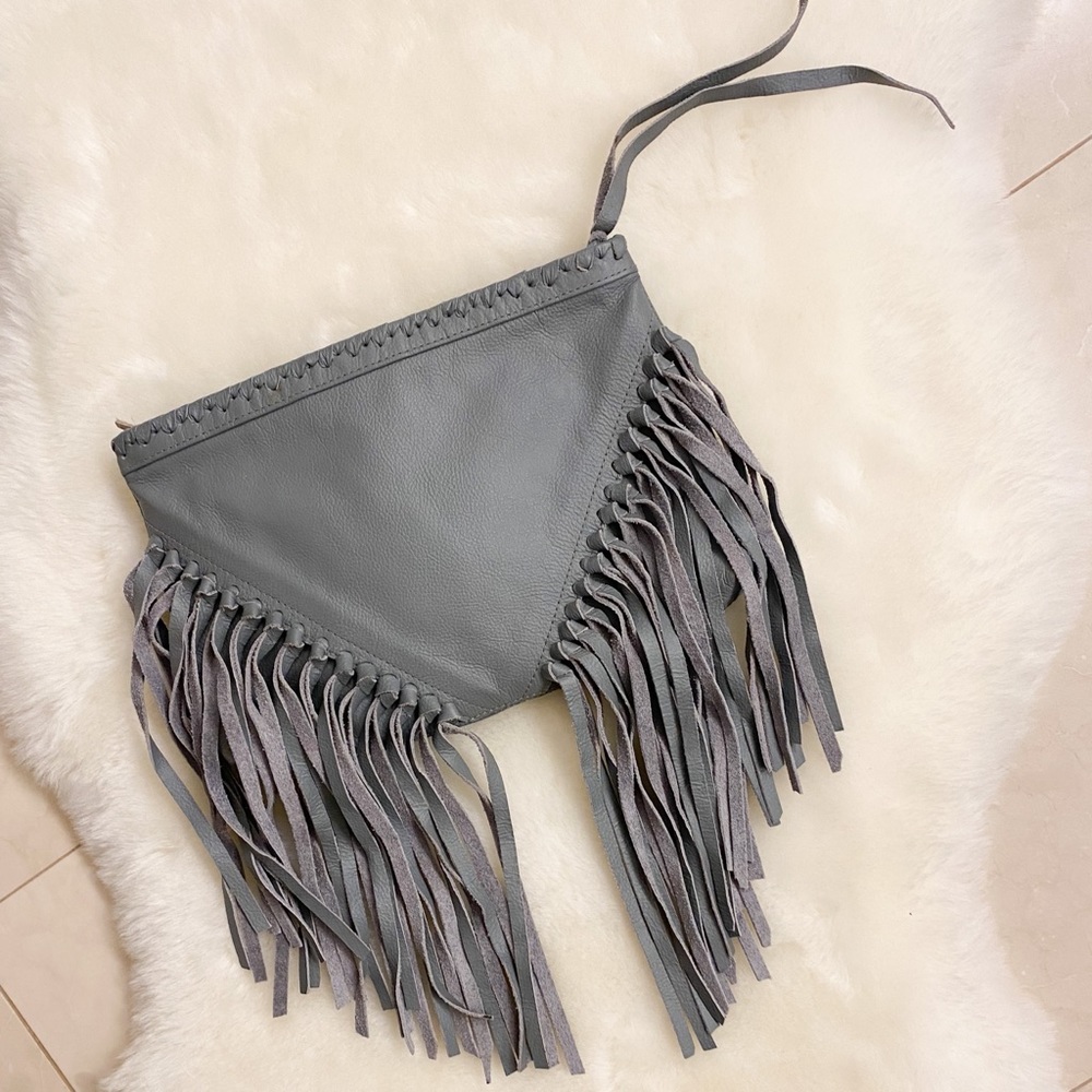 Cleobella Greenwich Leather Clutch